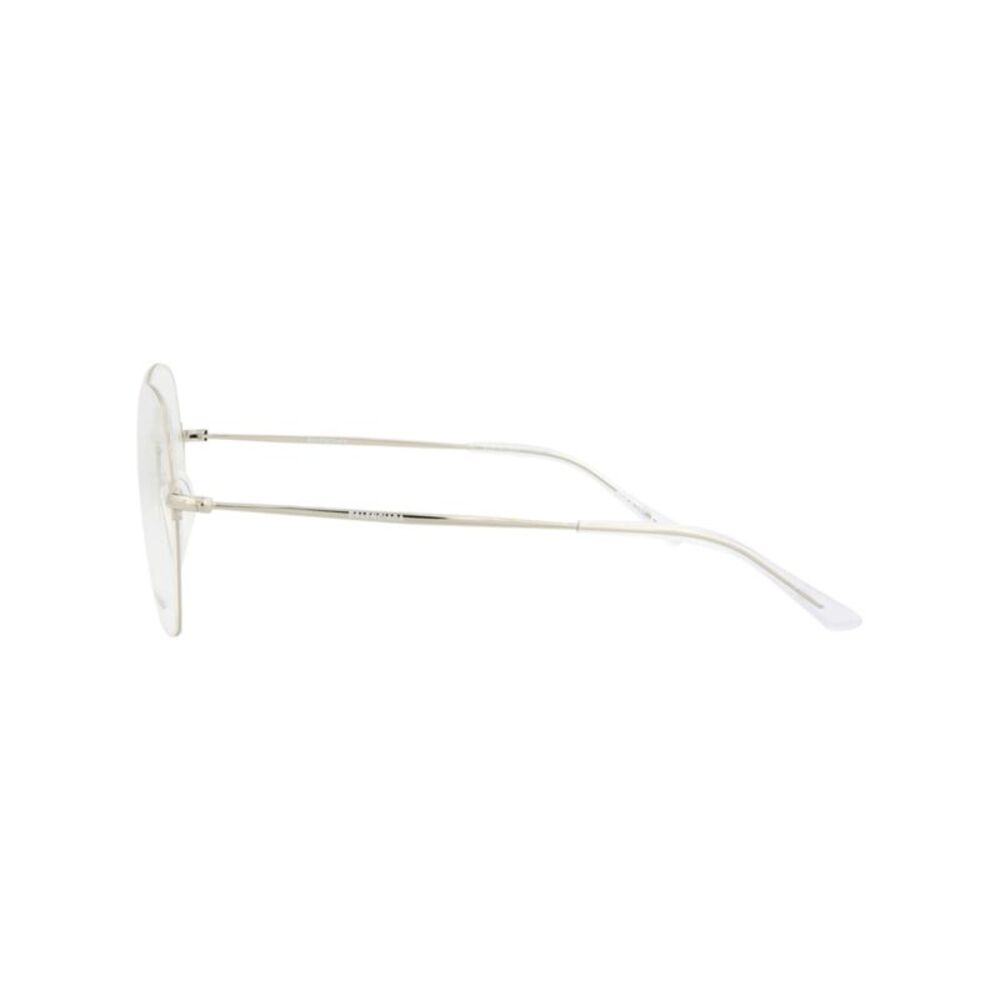 Balenciaga Round-Frame Metal Optical Frames Silver Unisex-Adult - Picture 3 of 5